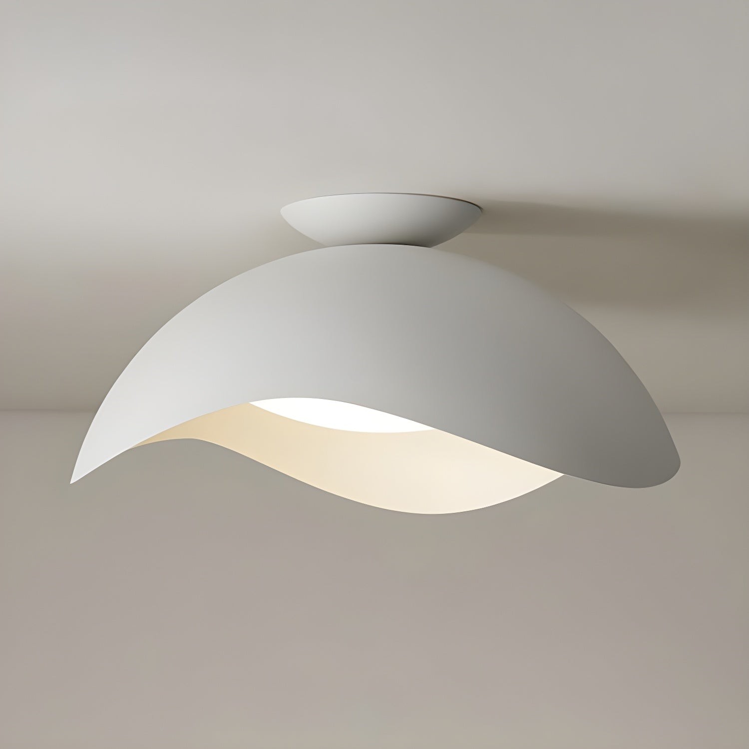Eenvoudige Wave Plafondlamp HL744