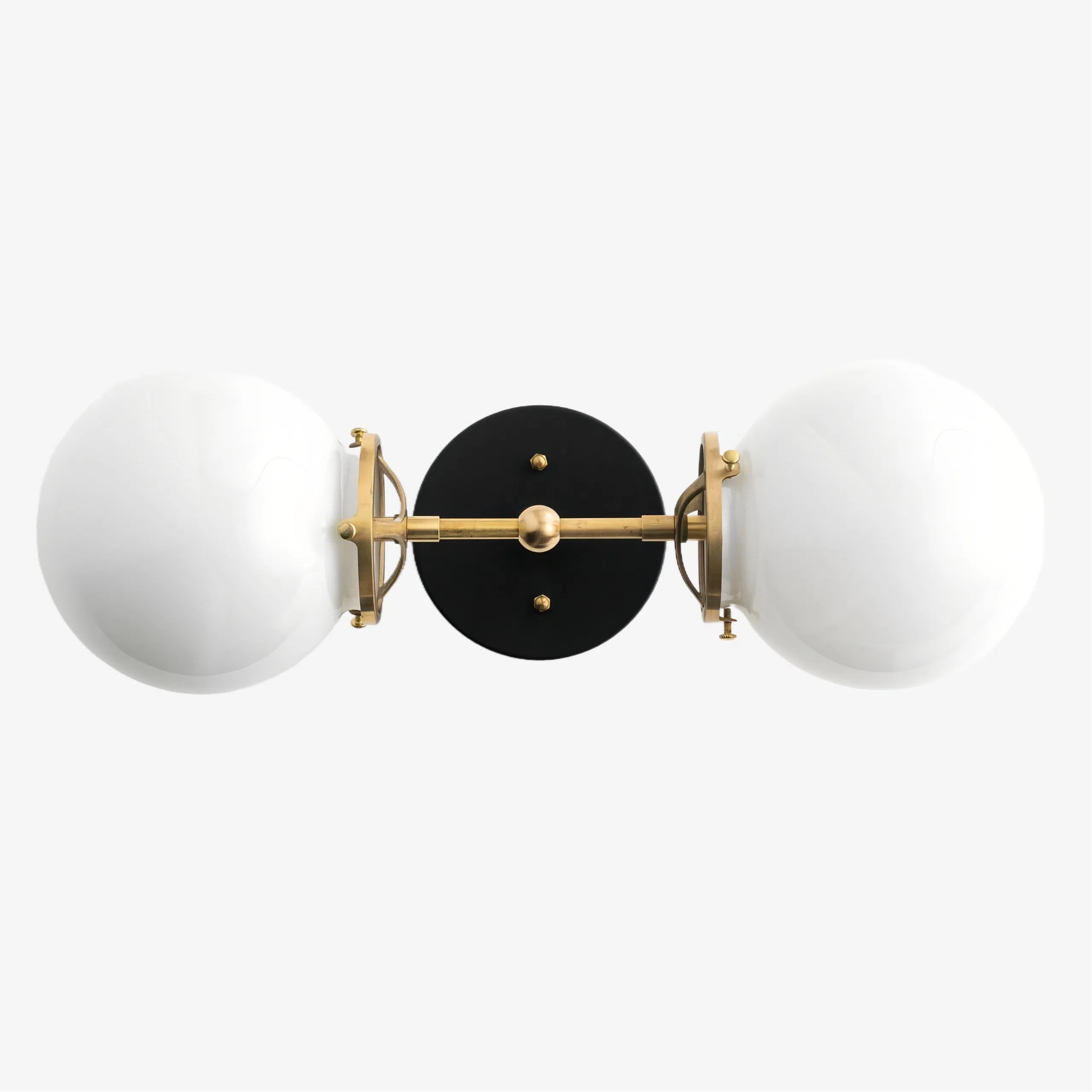 Lumio Globe Art Deco Badkamerlamp - Opaal Globe Badkamerlamp HL1682