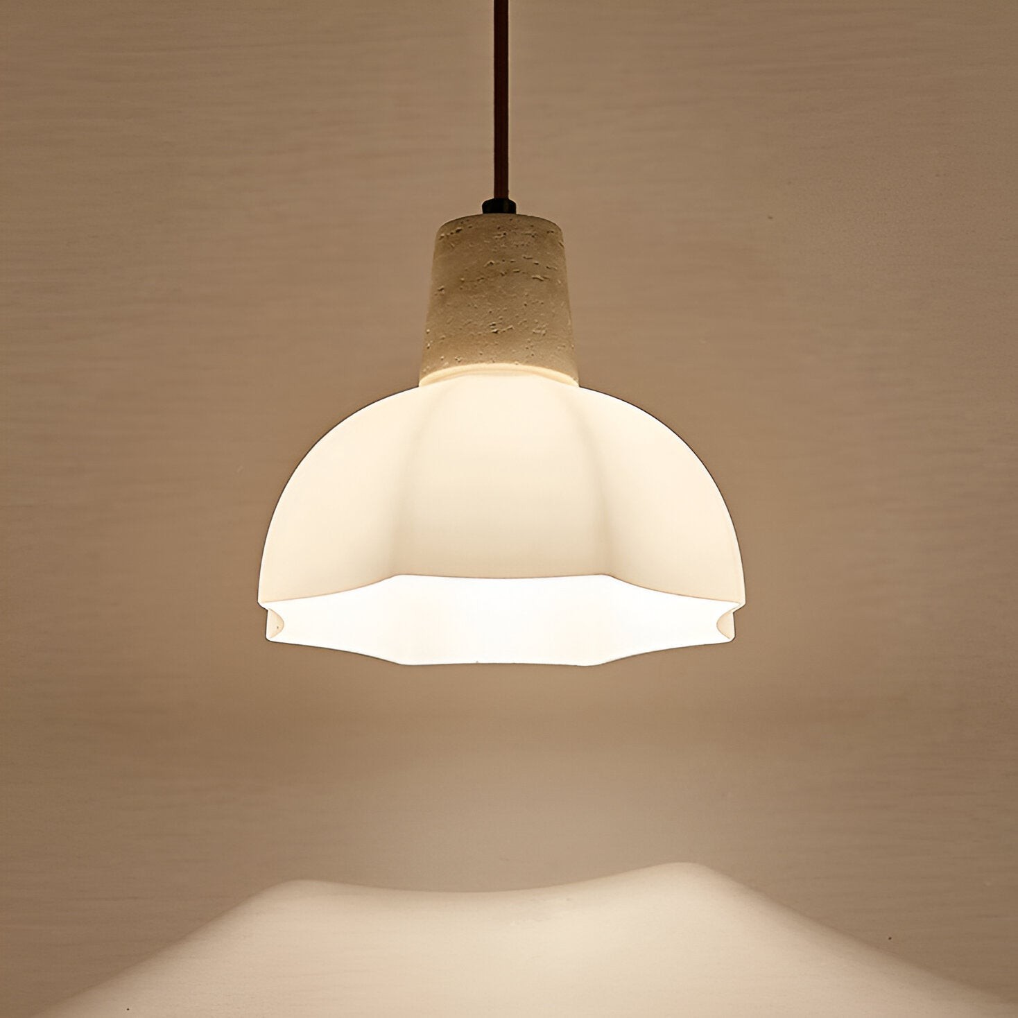 Romantische bloementravertijn hanglamp HL1249