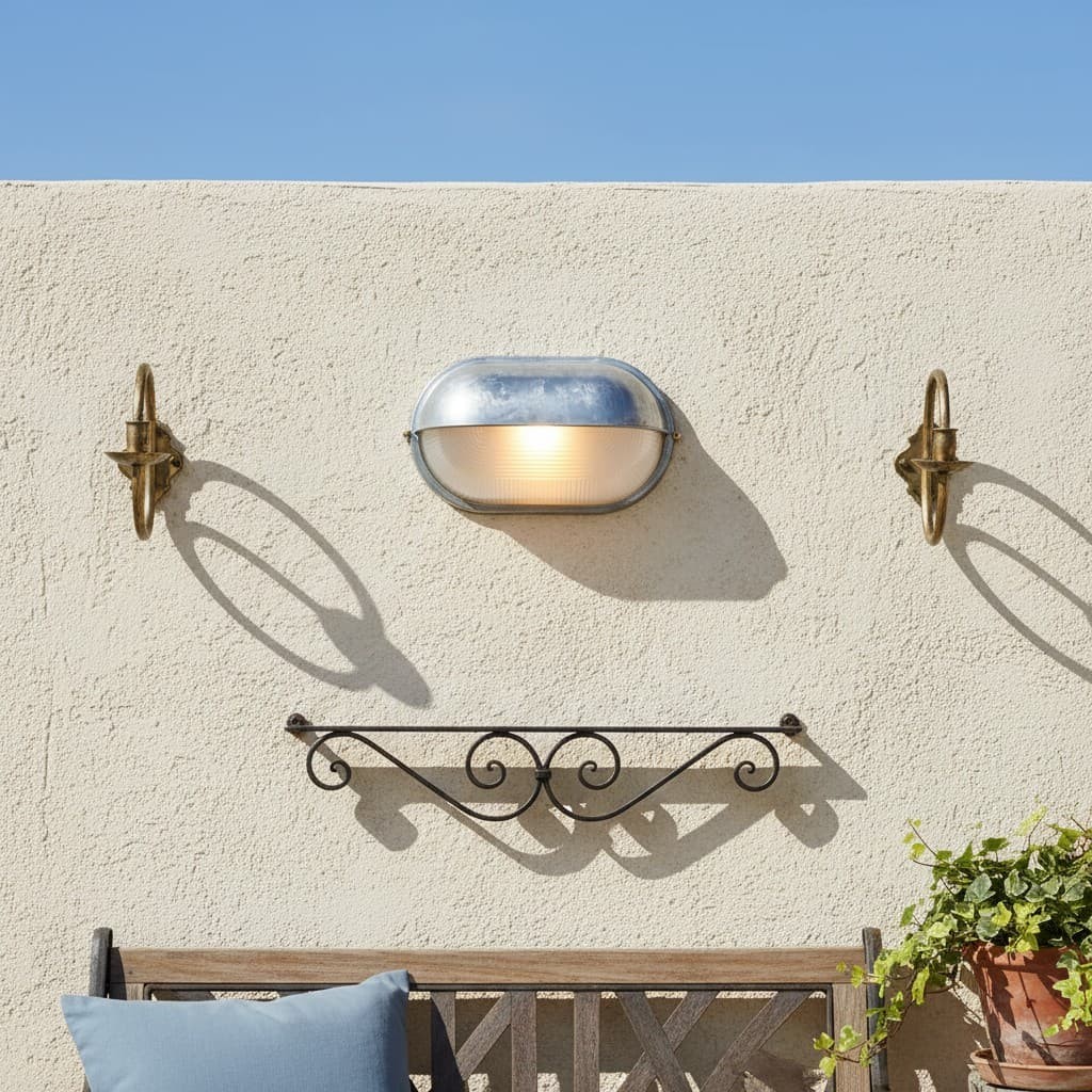 Docka Industriële Buitenwandlamp – Retro Minimalistische Wandlamp voor Tuin en Entree HL2553