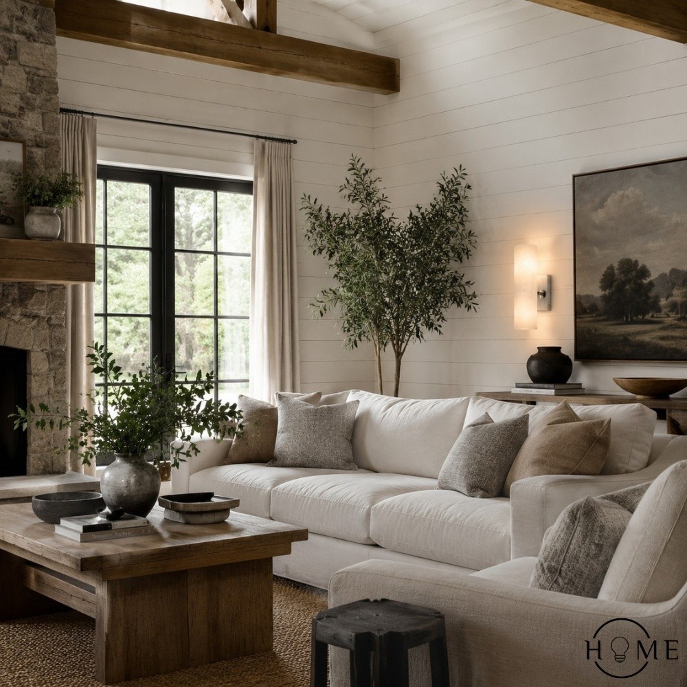 Wolvina Natural Marble Tube Wandlamp met Strakke Metalen Details HL1427