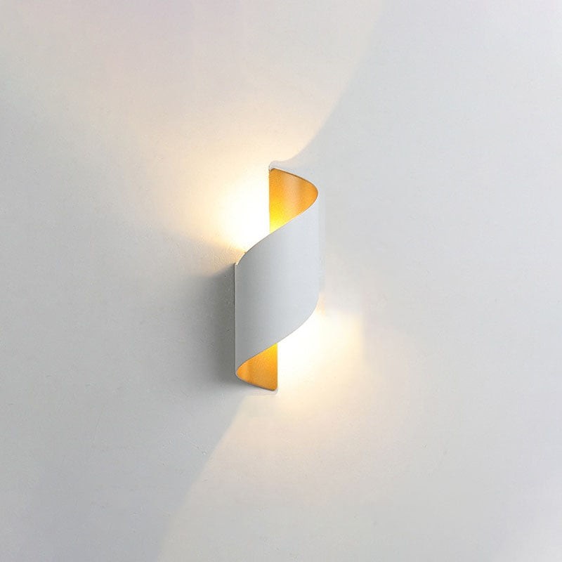 Moderne Curl Twisted LED Wandlamp HL698