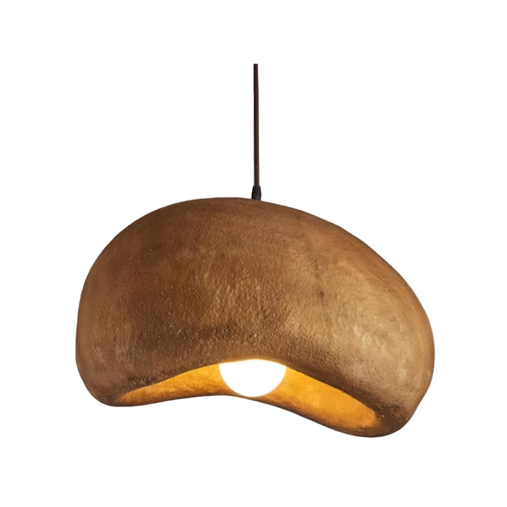 Wabi-Sabi Koffiewolk Japandi Hars Hanglamp HL3377