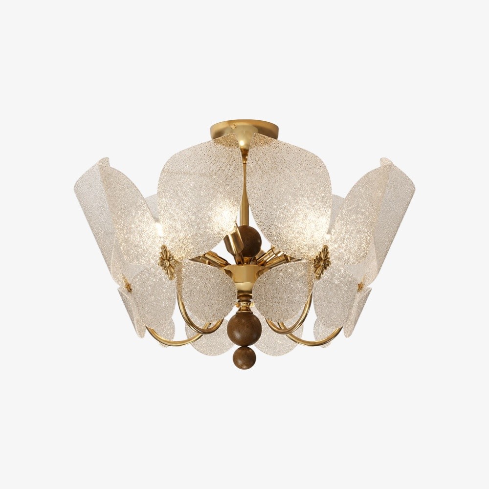 Lucenda Romantische Plafondlamp - Vintage Vlinderlamp voor Slaapkamer of Hal HL3544