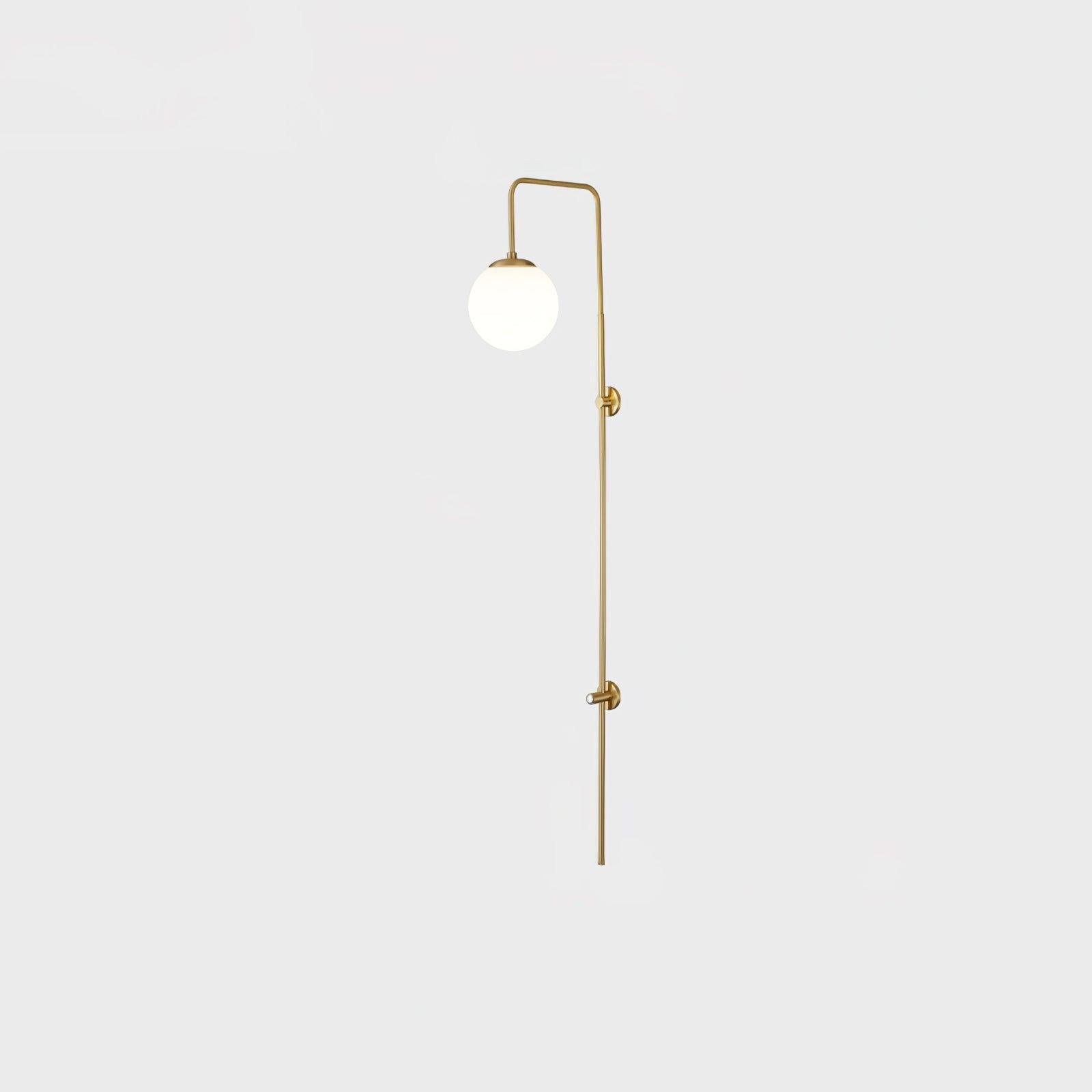 Globe Messing Wandlamp HL534