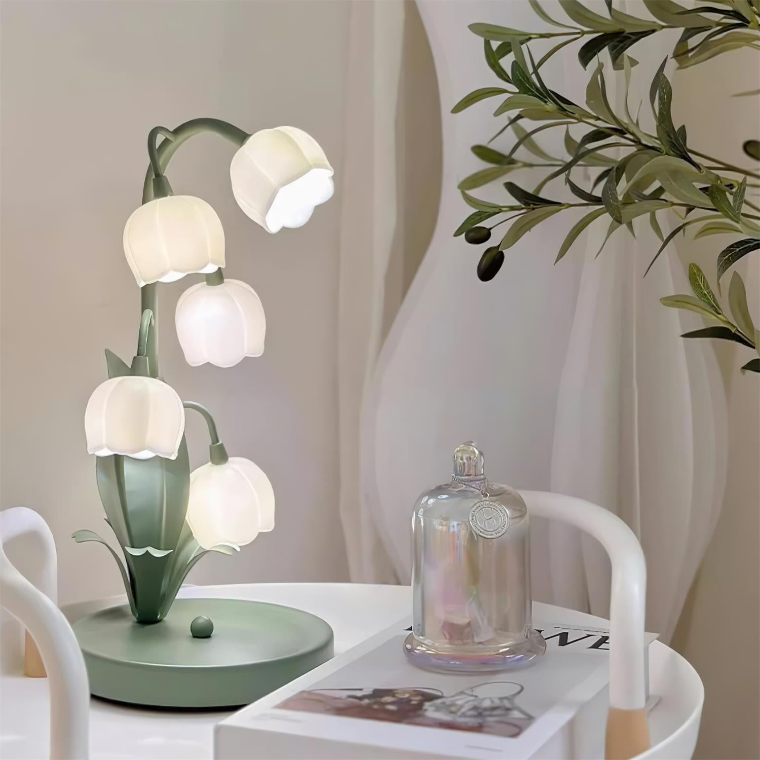 Groene Lelie Tafellamp HL1183