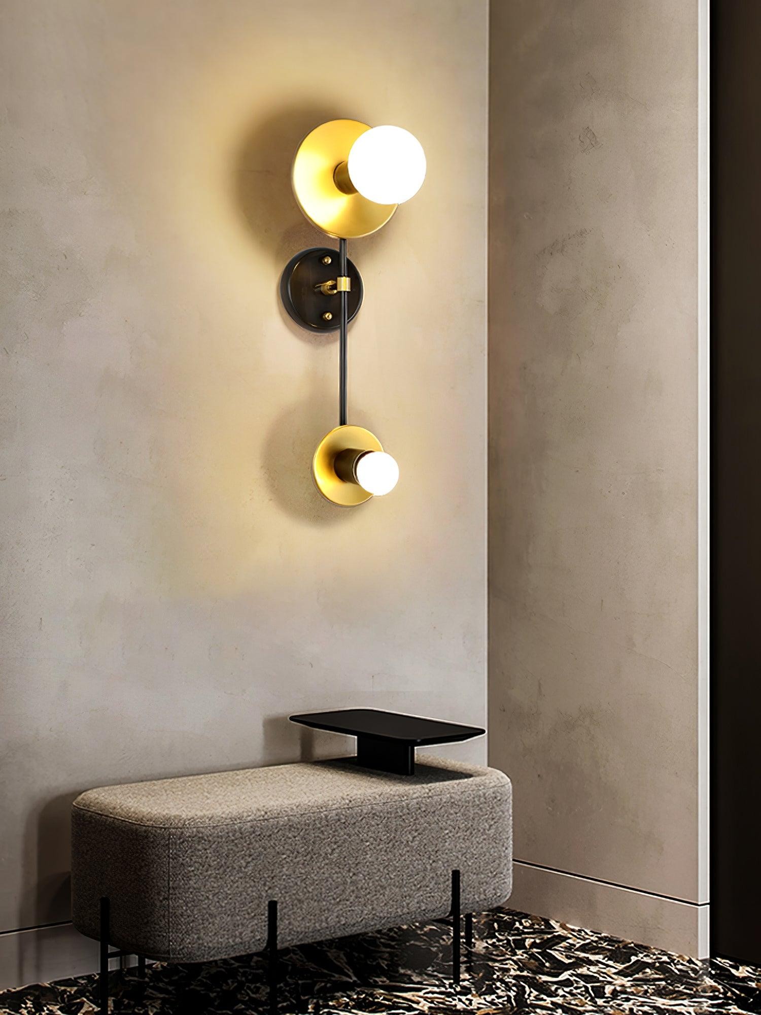 Eenvoudige Crystal Bubble Wandlamp HL366