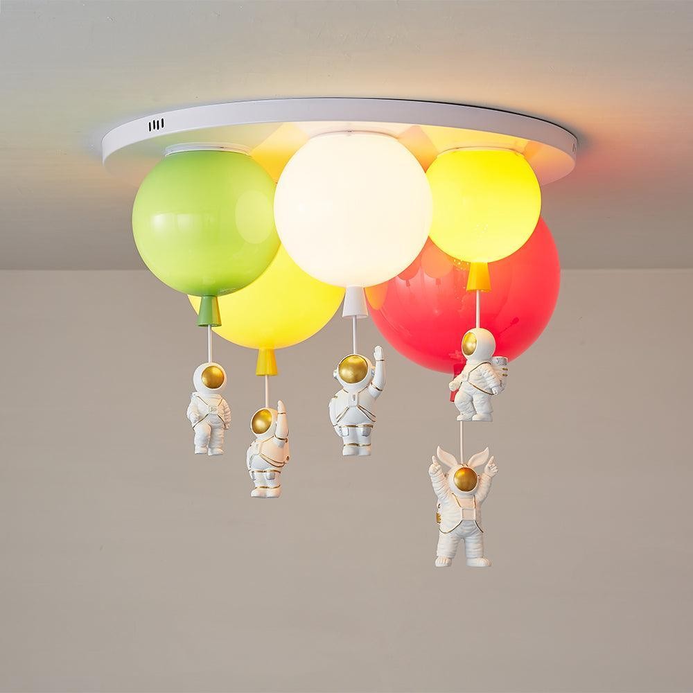 Astronaut Glanzende Ballon Plafondlamp HL361