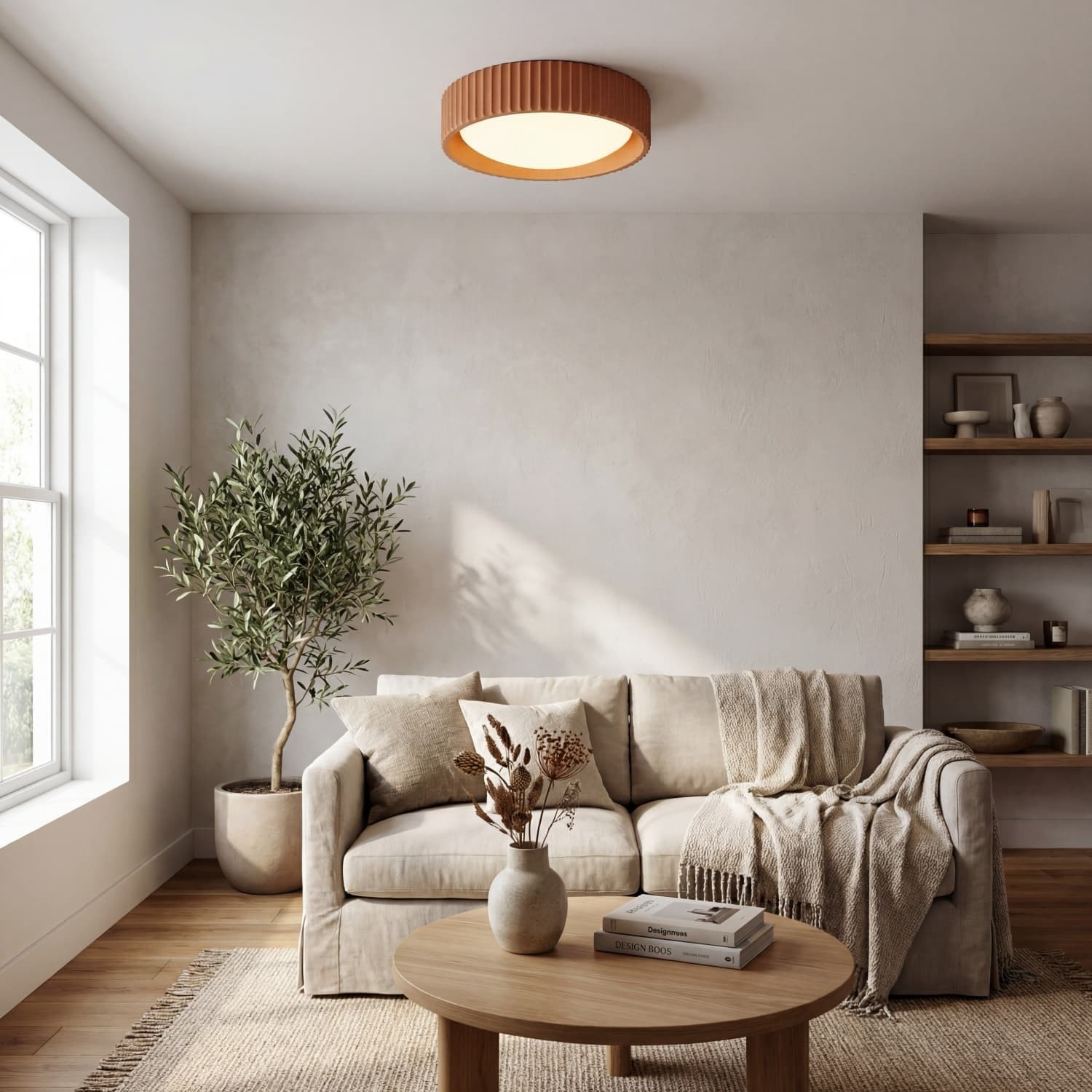 Acrion Moderne Ronde Acryl LED Plafondlamp - Minimalistische Inbouwlamp voor Woonkamer HL2515