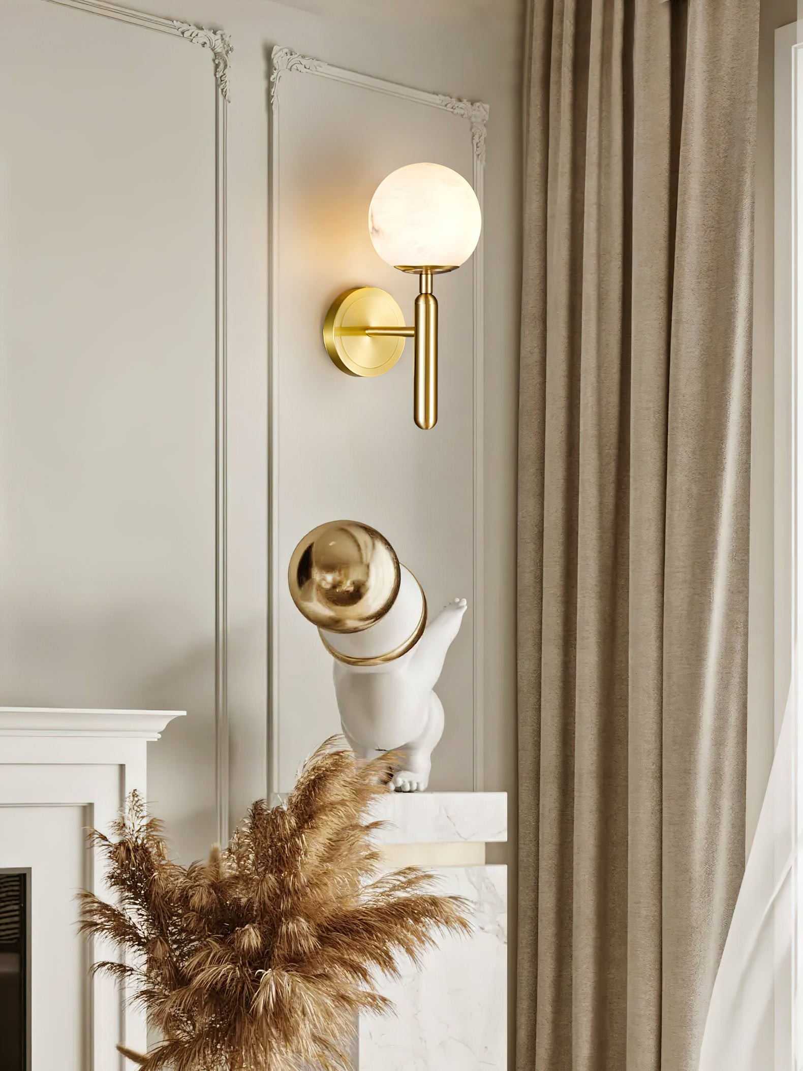 Mian alabaster wandlamp HL2992