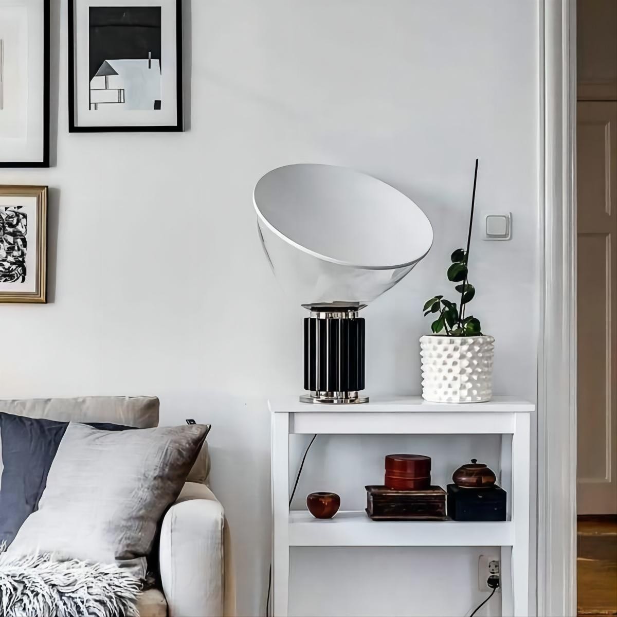 Bowlum Omgekeerde Glas Tafellamp