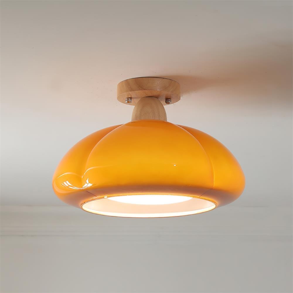 Pompoen Glazen Plafondlamp Voor Keuken HL493