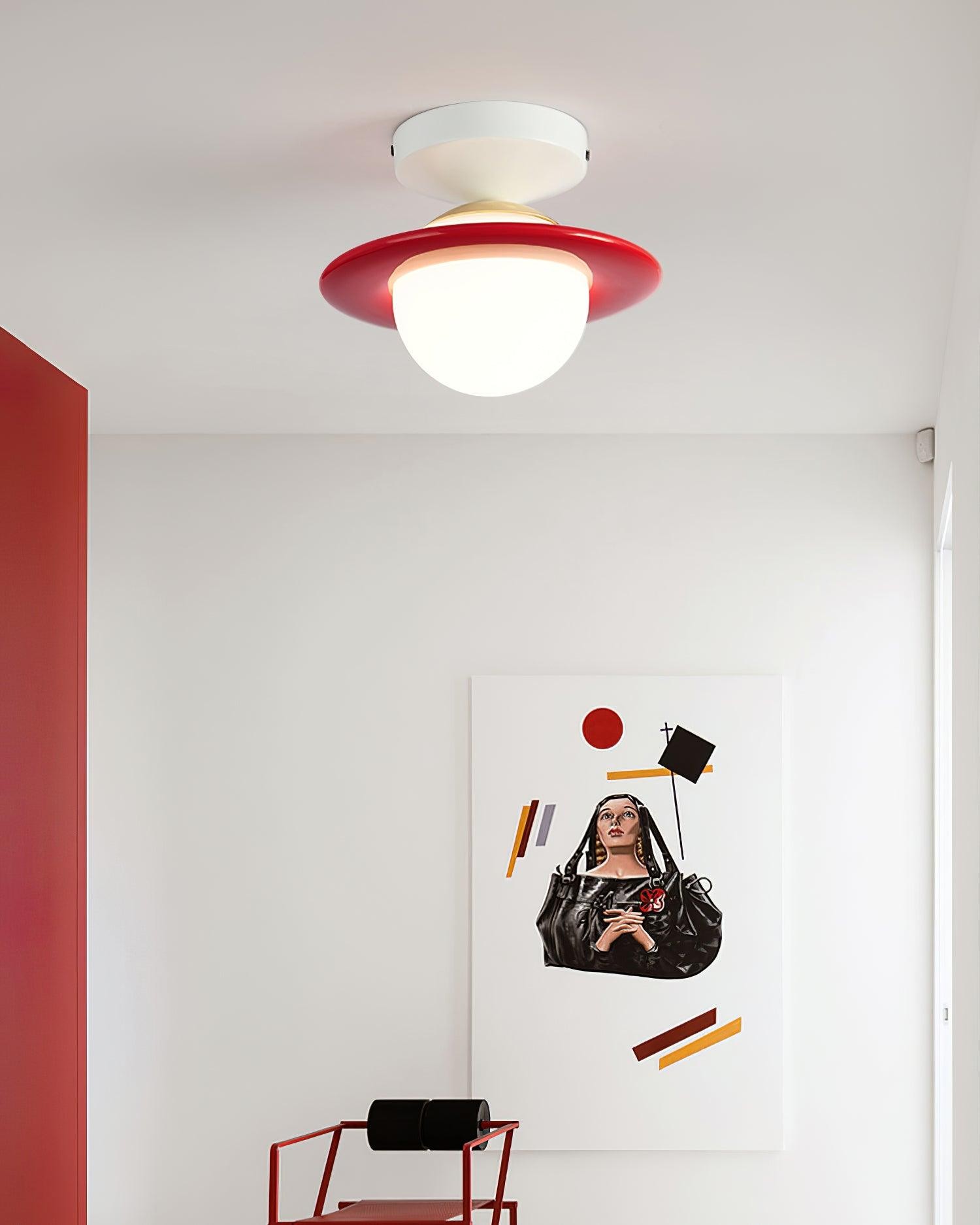 Kunstdecoratie Planeet Plafondlamp HL812
