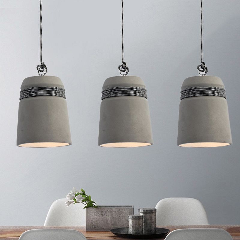 Nordic Cement Henneptouw Hanglamp HL928