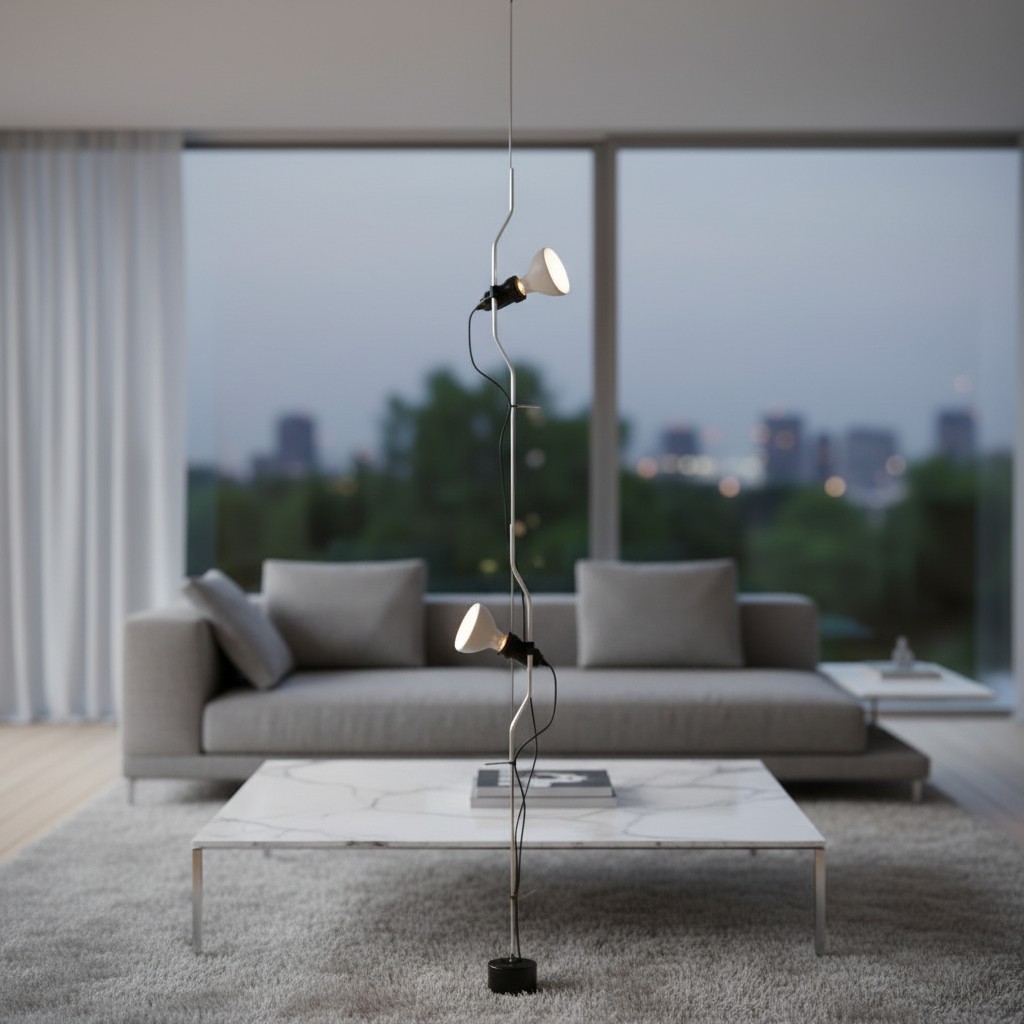 Minimalistische Metalen Lineair Design Lamp