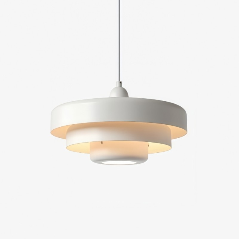 Macaron Disc Hanglamp - Scandinavische Meerlaagse Hanglamp van Metaal voor de Keuken HL179