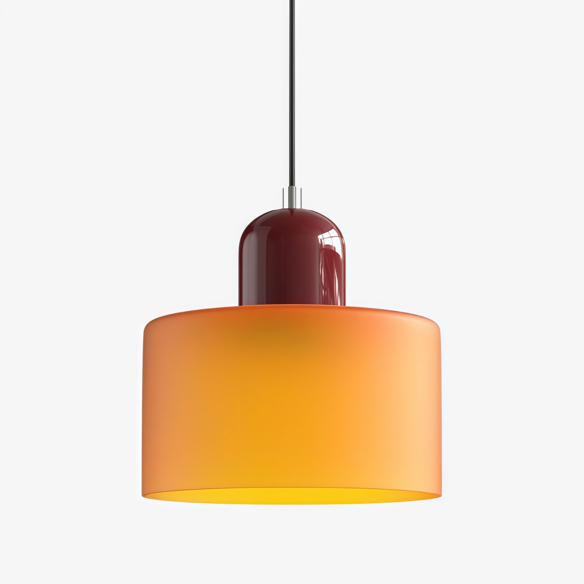 Kalo Cilinder Hanglamp - Glazen Lamp in Scandinavische Stijl voor Eet en Slaapkamer HL107