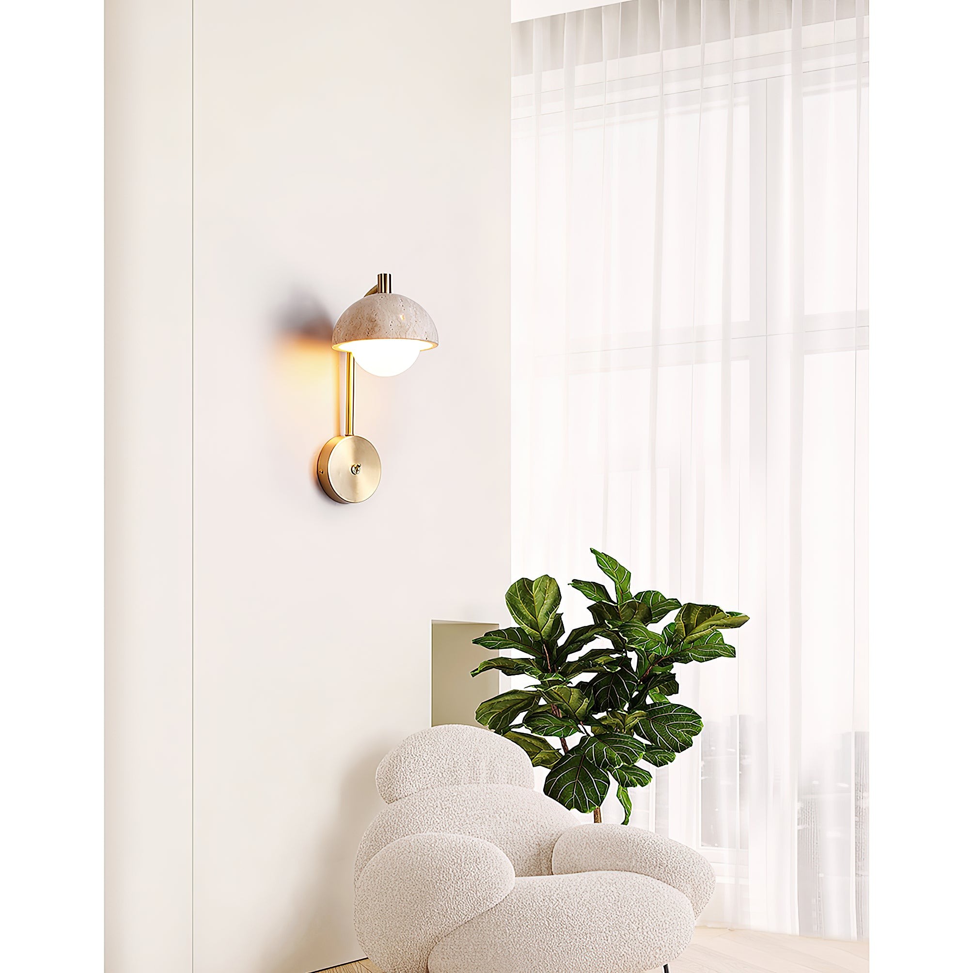 Wella wandlamp HL3234