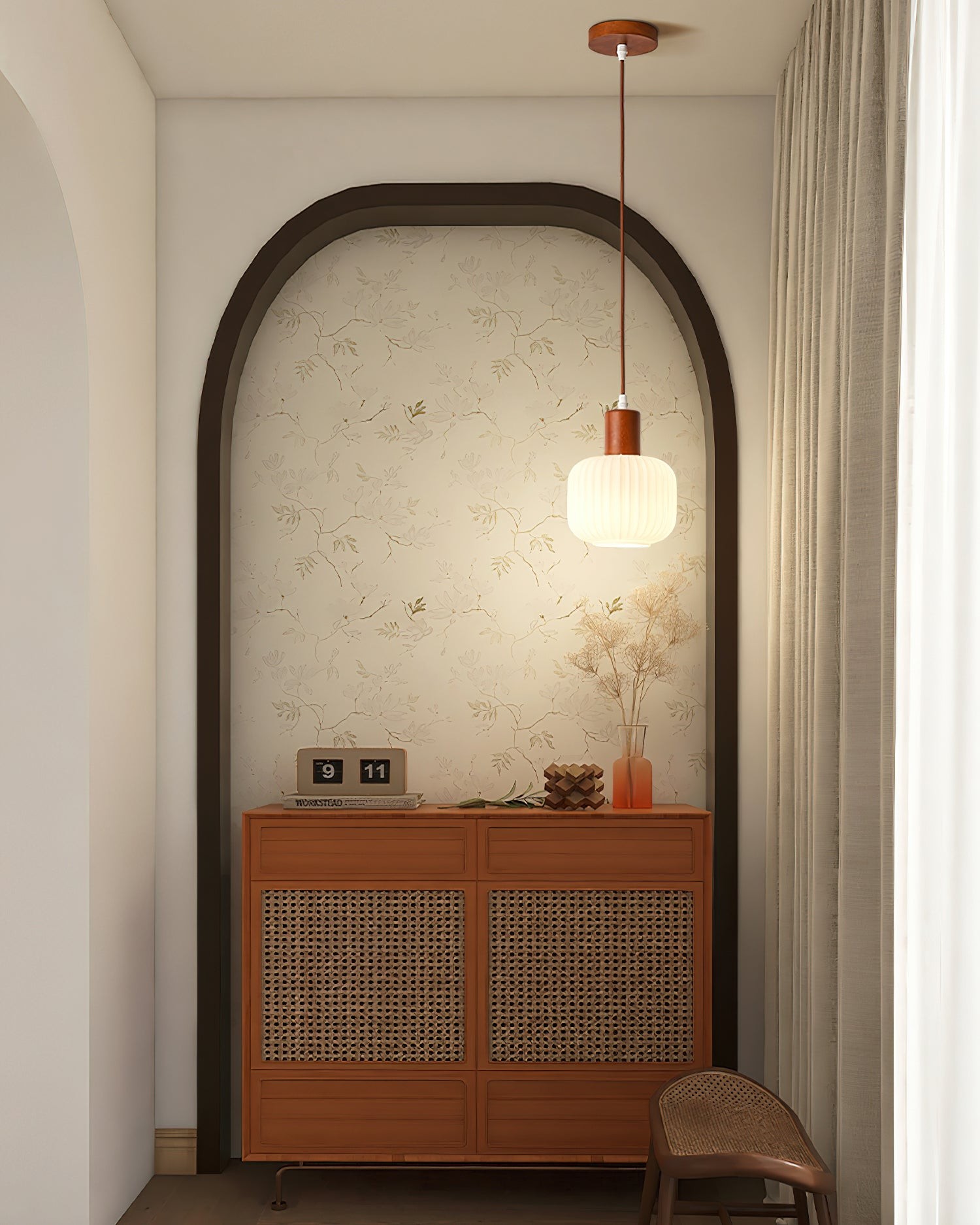 Mid Century Modern Glazen Pot Hanglamp Voor Keukeneiland HL777