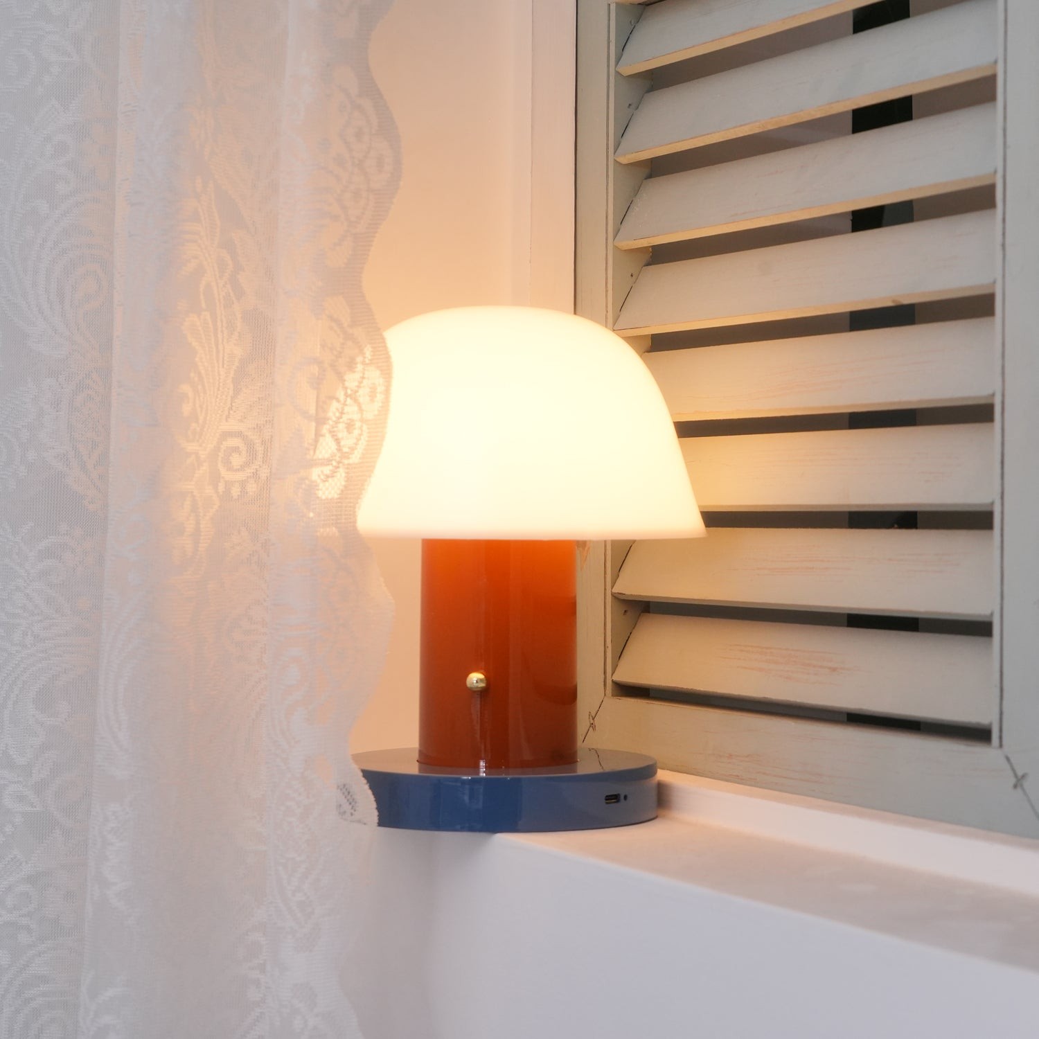 Minimalistische Paddenstoel Snoerloze Tafellamp HL679