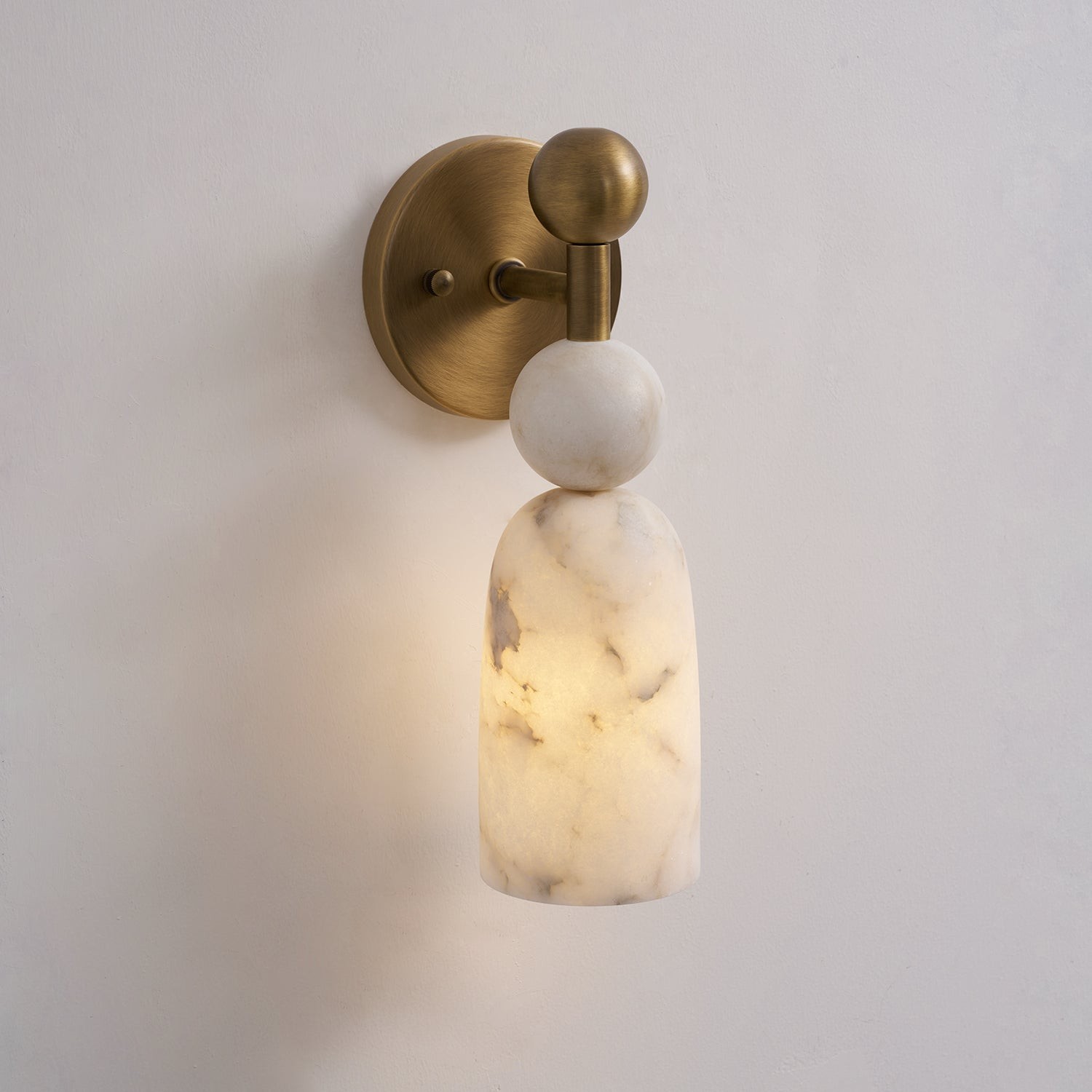 Flume Alabaster wandlamp HL3318