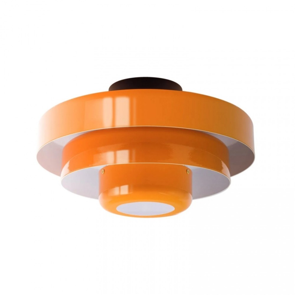Veleora Bauhaus Drielaagse Plafondlamp - Kleurrijke Metalen Schijflamp HL1843