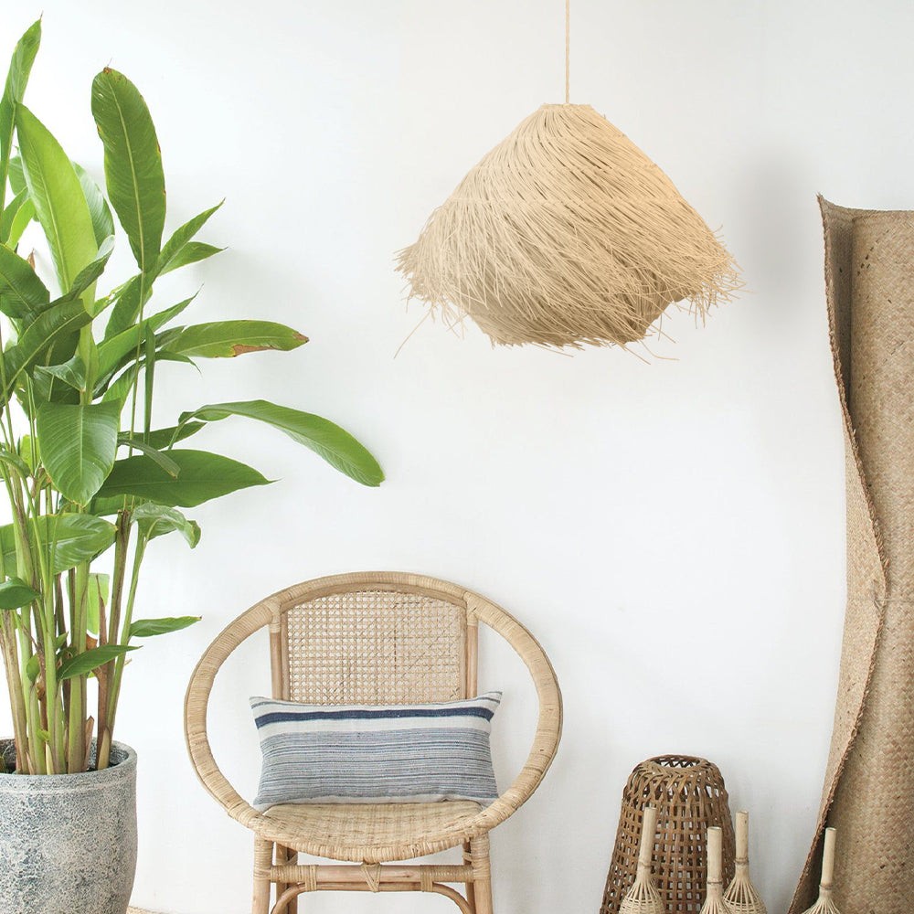 Rustieke Boho Nest Rotan Hanglamp HL162