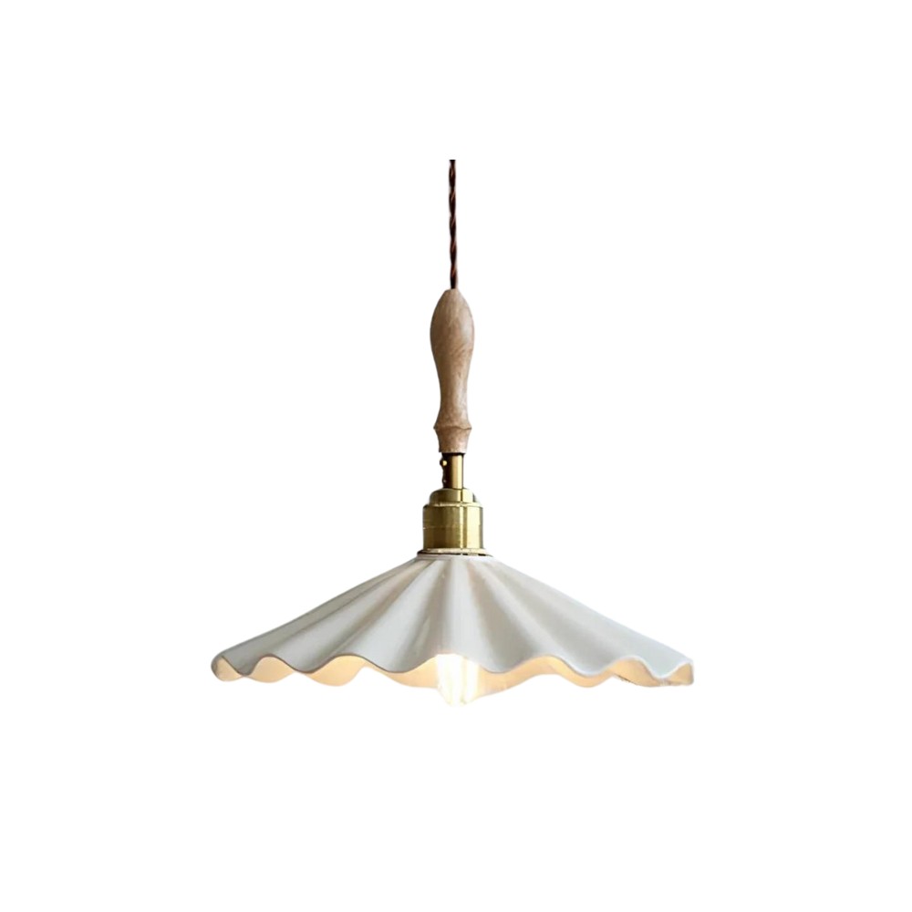 De keramische fluitvormige hanglamp HL3427