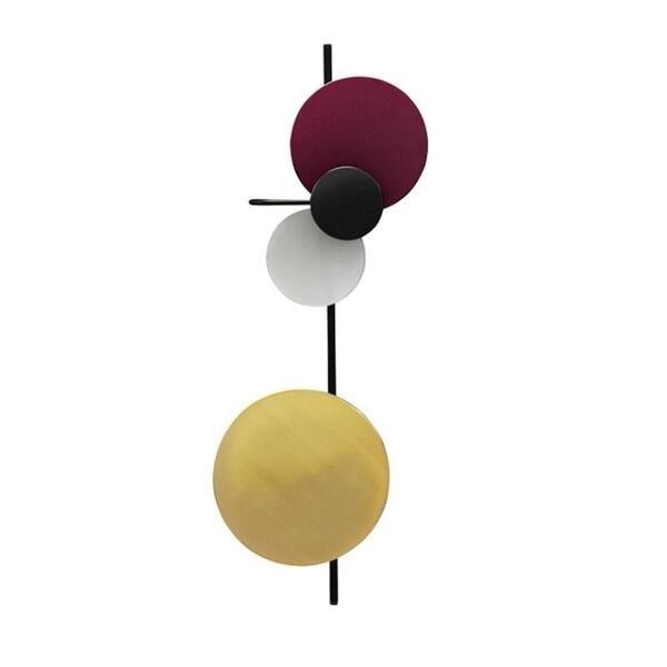 Moderne Kleurrijke Ronde PLANET Wandlamp