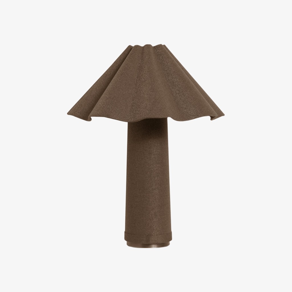 Weavara Moderne Accent Tafellamp - Decoratieve Verlichting met Stoffen Bekleding voor Woonkamer of Kantoor HL1849