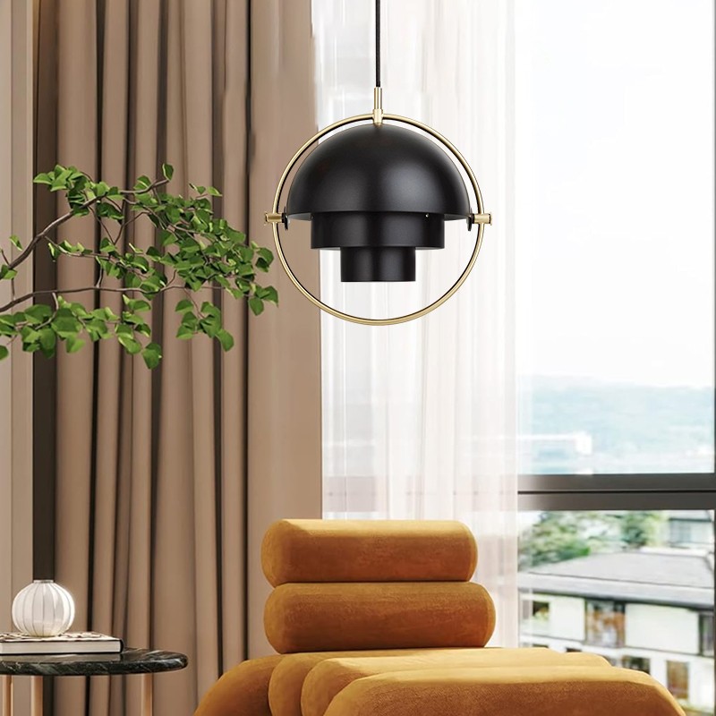 Multilayer Draaibare Metalen Hanglamp HL36