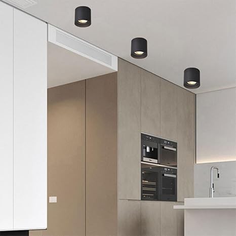 De futuristische ringvormige plafondlamp HL3332