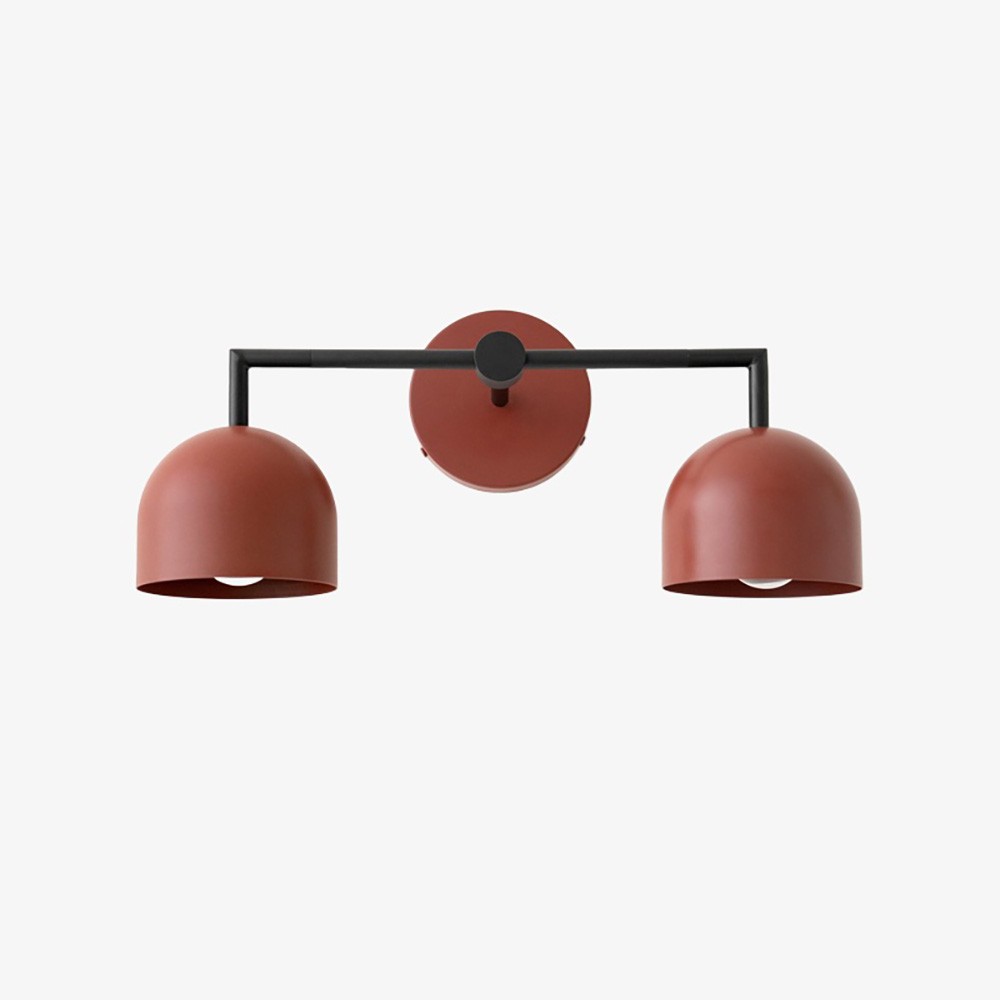 Metio Dome Farmhouse Vanity Wandlamp Kleurrijke Metalen Wandlamp HL1808
