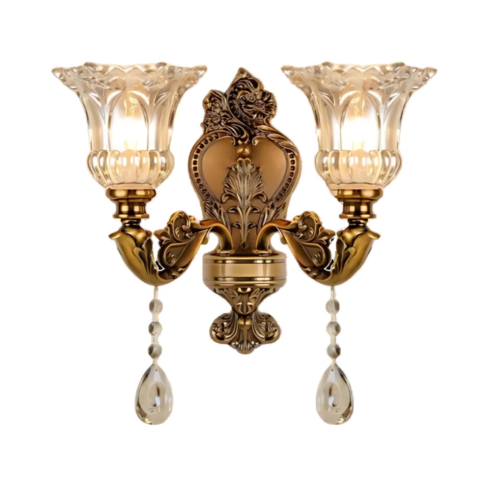 De Vintage Felicia dubbele wandlamp HL3338