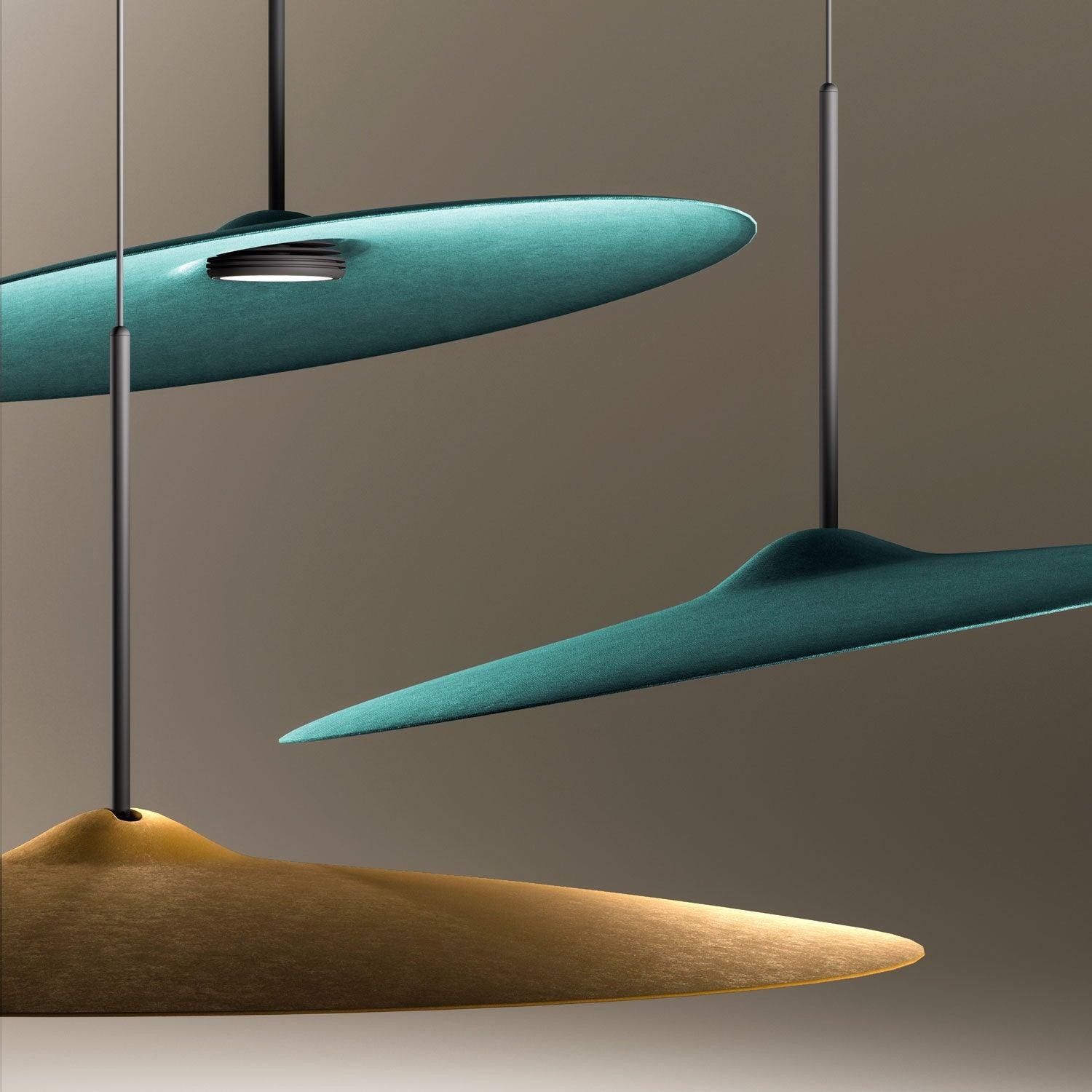 Innovatieve akoestische plafondlamp HL1220