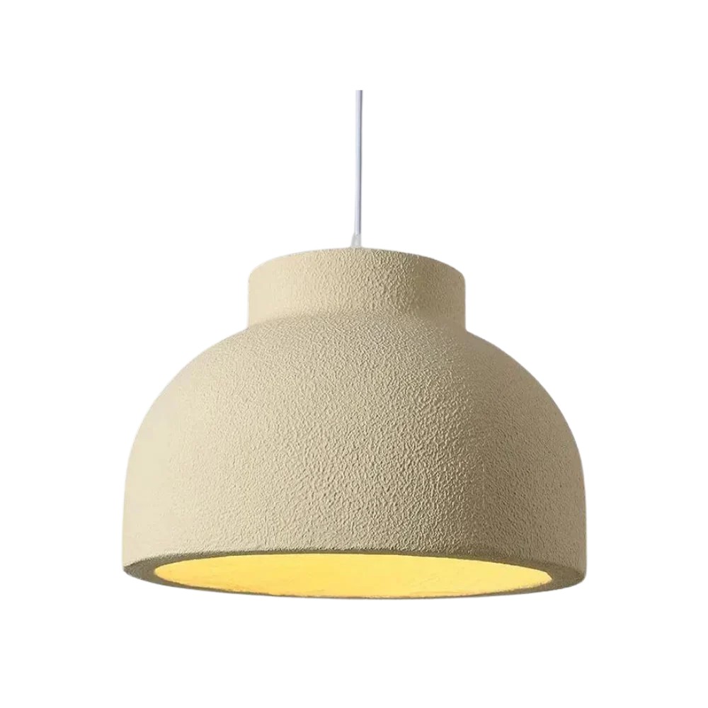Minimalistische hanglamp van polystyreen met Nordic Bowl-design HL3382