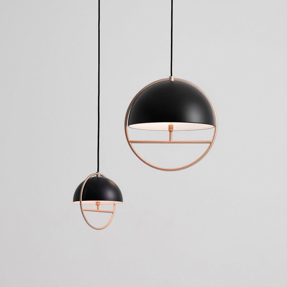 Nordic Halfronde Ring Metalen Hanglamp HL550