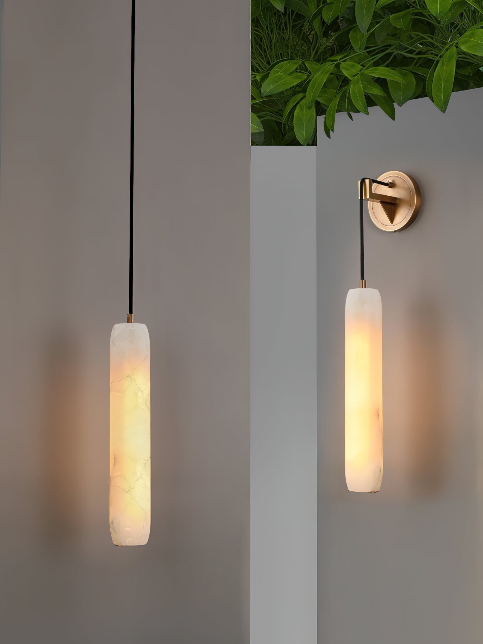 Albasten wandlamp HL2990