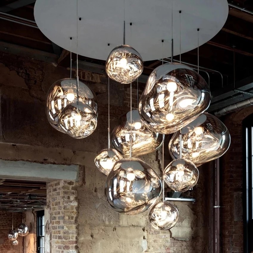 Dynamic Oppervlakte Acryl Bol Hanglamp