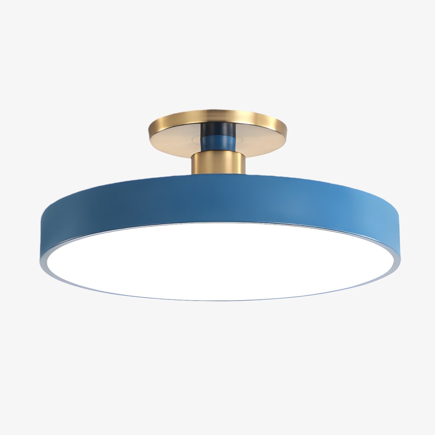 Ceilivon Plafondlamp met brede diffuser, vlakke montage - Moderne stijl voor de woonkamer HL2313