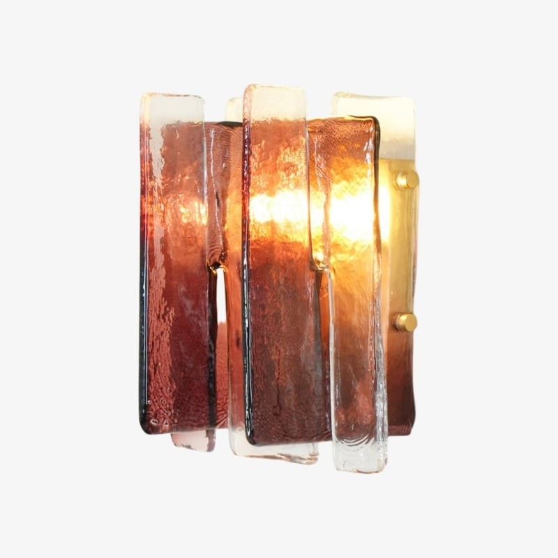 Lumiridge moderne wandlamp – minimalistisch design, armatuur van metaal en glas voor de woonkamer HL2352