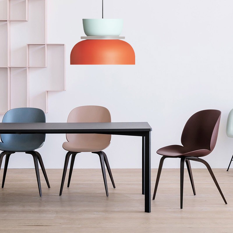 Macri Acryl Kleurrijke Komvormige Hanglamp - Moderne Levendige Hanglamp voor de Keuken