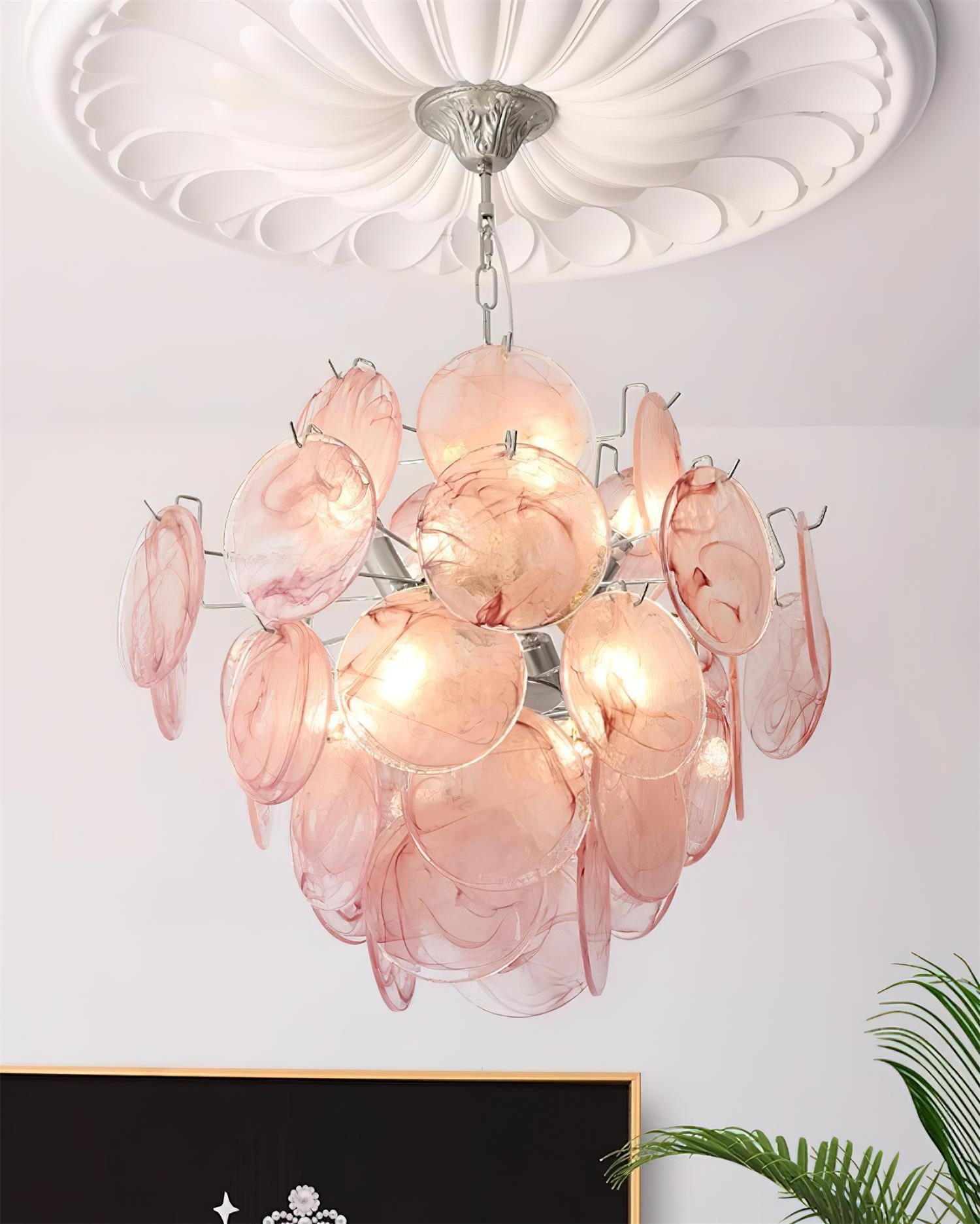 Neuvy glazen kroonluchter HL2633