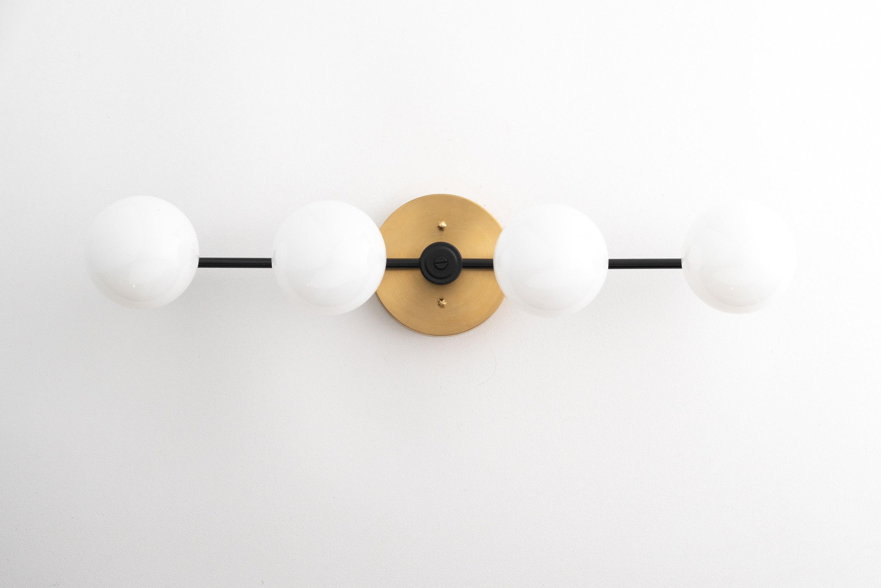 Glorica Glazen Lange Badkamerlamp - Modern Minimalistisch Wandlampontwerp HL1685