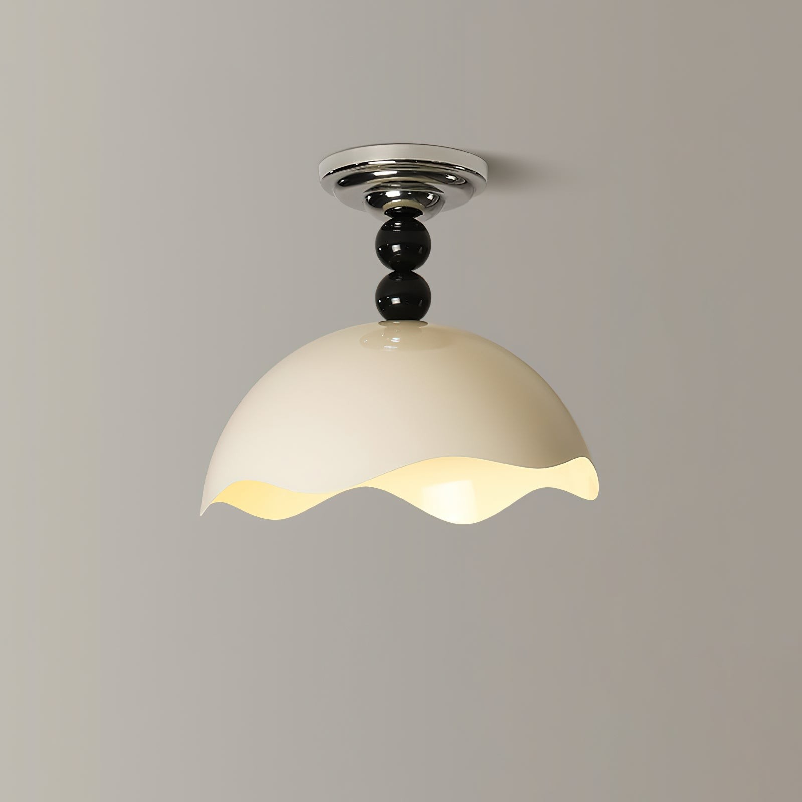 Moderne Wave Crest Metalen Plafondlamp HL830