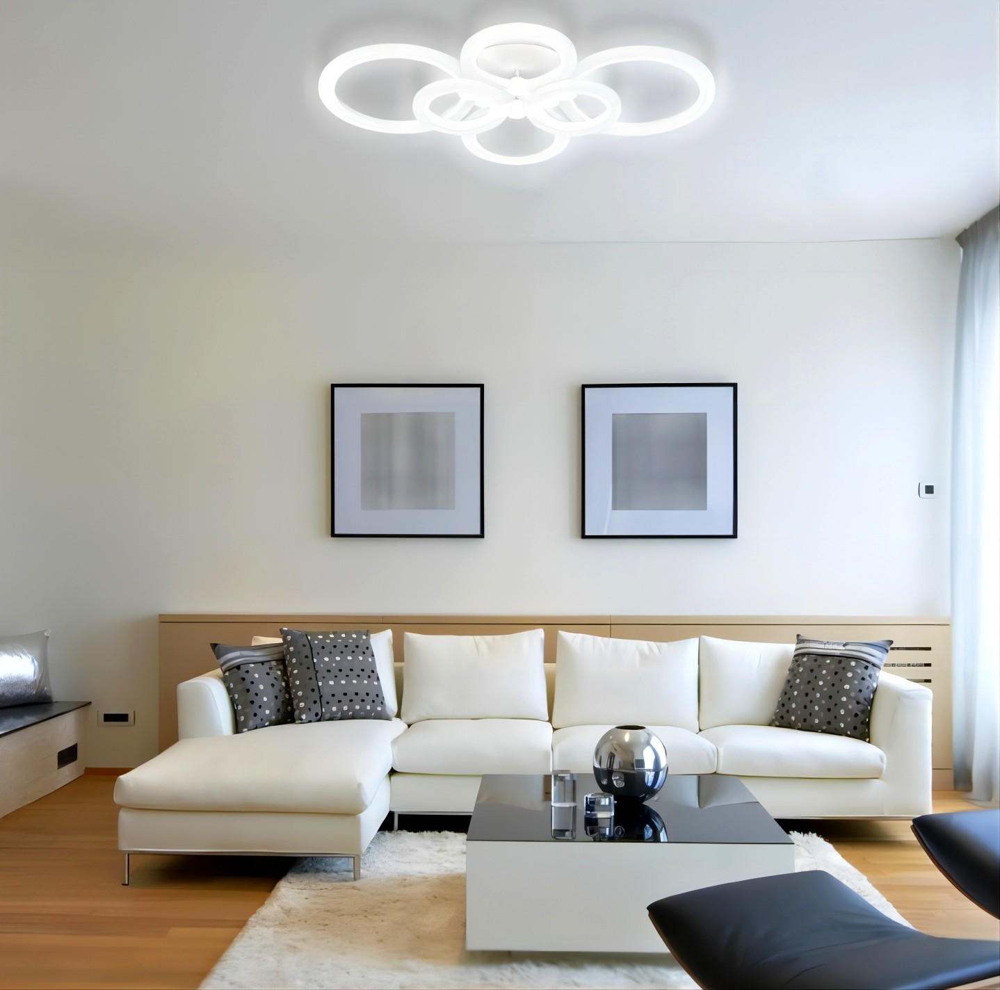 Dimbare Acryl Plafondlamp