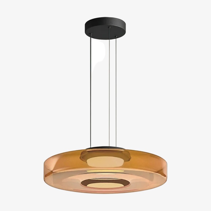 Nora Glazen Schijf Hanglamp - Scandinavische Hanglamp voor Woonkamers en Keukens HL1929
