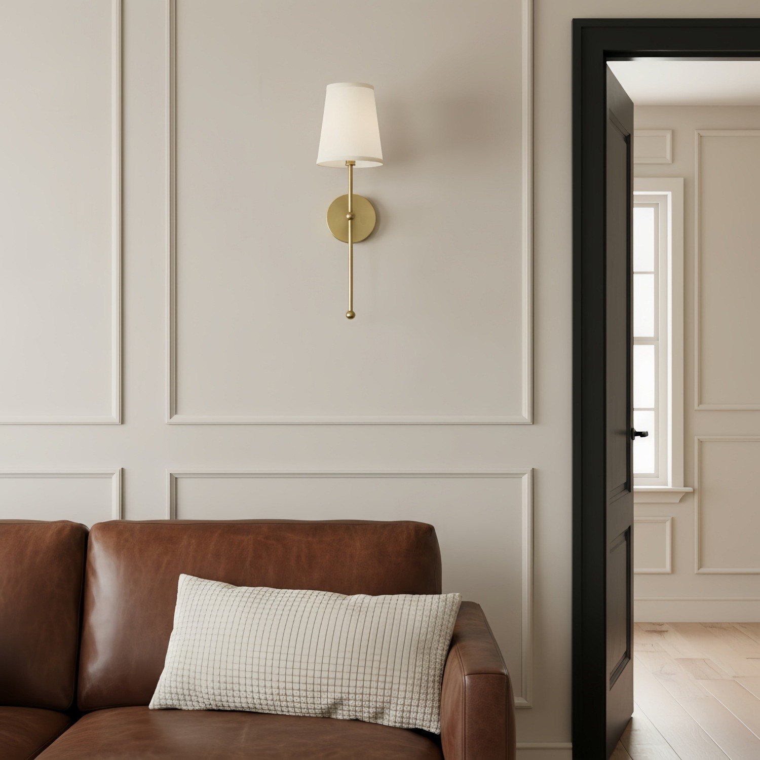 Moderne minimalistische elegantie gouden wandlamp HL982