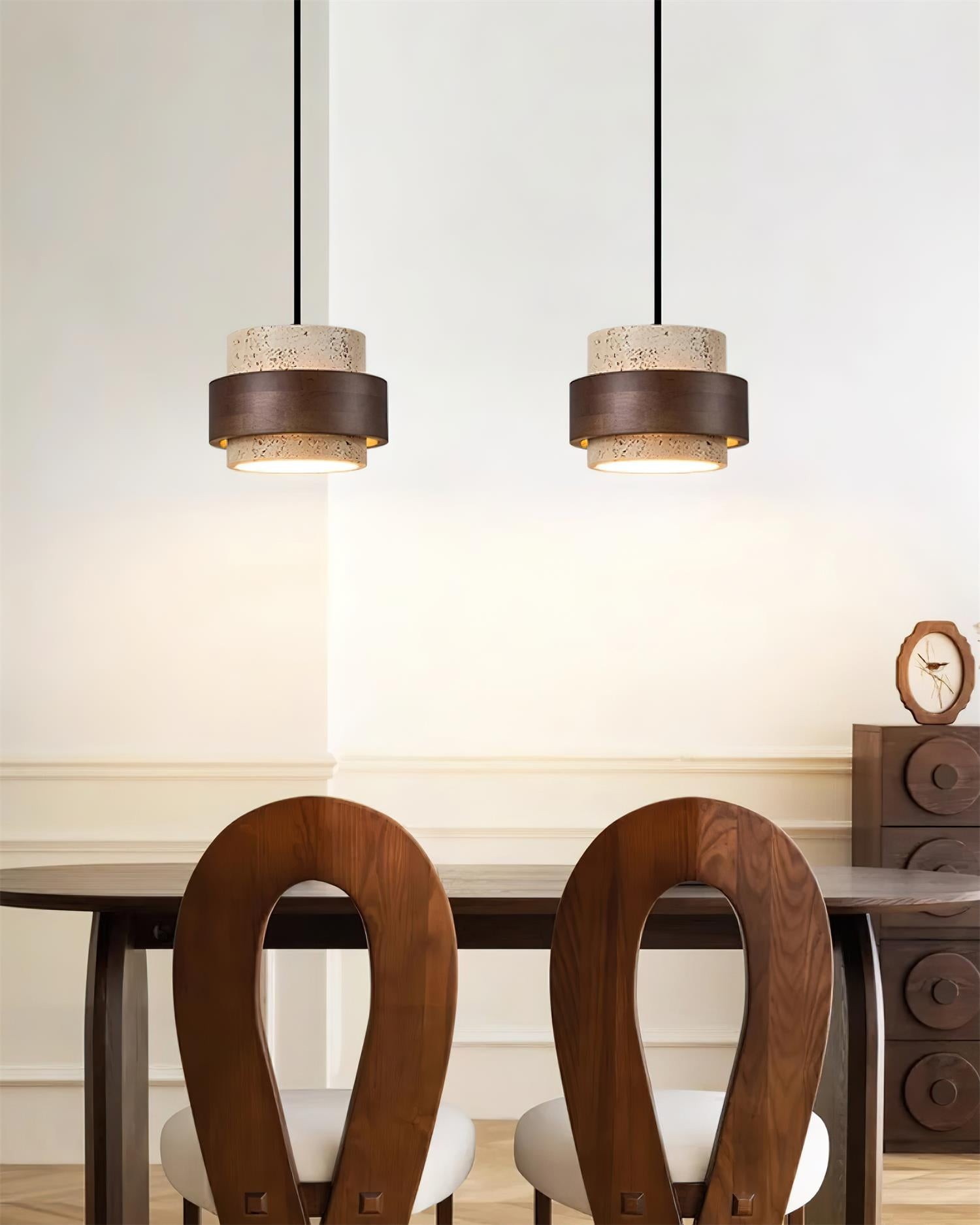 Cilinder Travertijn Hanglamp HL488