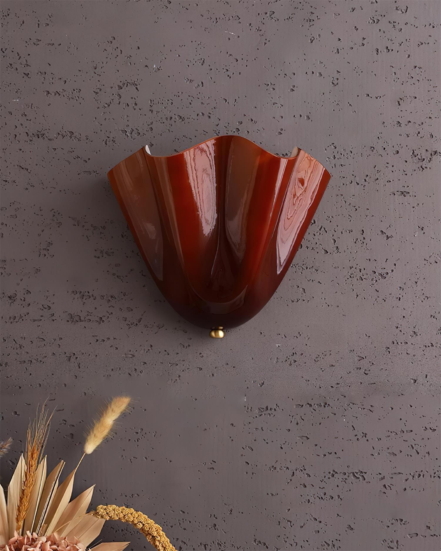 Bellina moderne wandlamp - Artisanaal glas Vera lamp voor interieurdecoratie HL1643